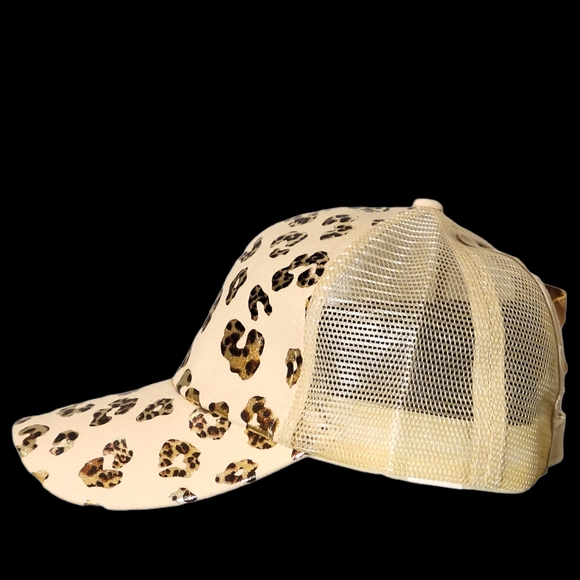 Woman's Adjustable Baseball Cap - Ponytail - Picture 4 of 7